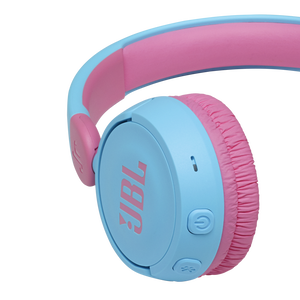 JBL Jr310BT - Blue - Kids Wireless on-ear headphones - Detailshot 3